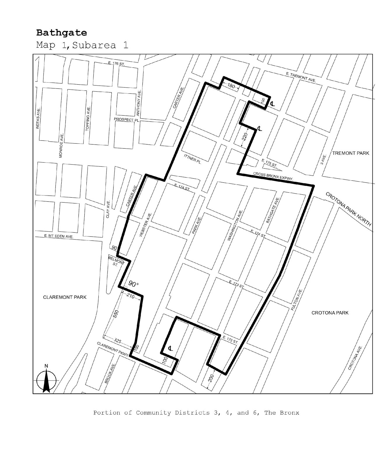 Zoning Resolutions J-Designated Areas Within Manufacturing Districts.18